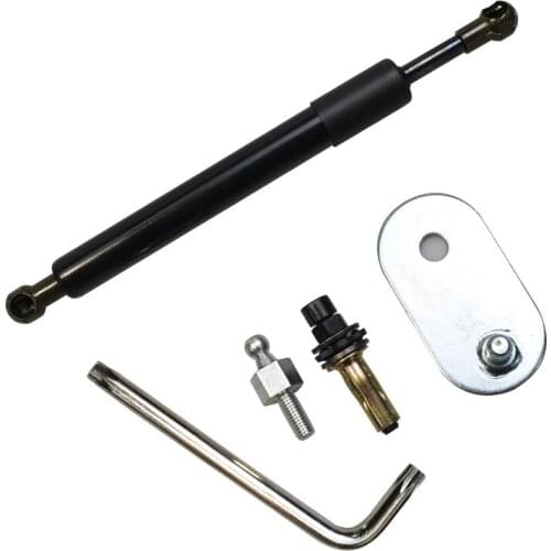 For F-250 Super Duty DZ43203 F150 250 350 XLTPickup Accessories Stainless Rear Tailgate Slow Down Gas Shock Assist Struts Damper