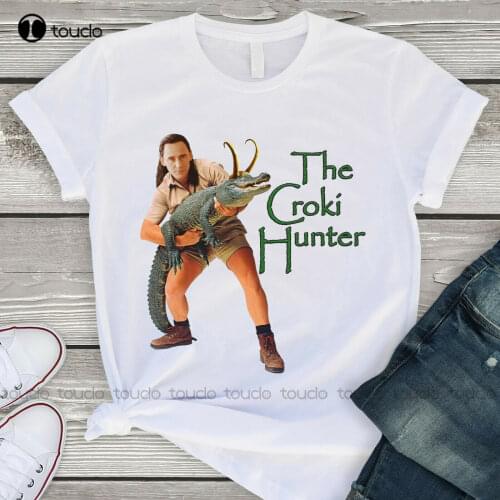 Alligator Loki Shirt Croki Hunter The C Hunter Steve Irwin Custom Tshirts Cotton Tee Shirts S-5Xl
