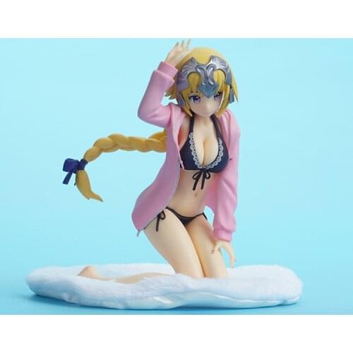 Anime Fate extella Apocrypha Joan of Arc Saber Nero Swimwear Ver Swimsuit Bikini Sexy Girls Model PVC Action Figure