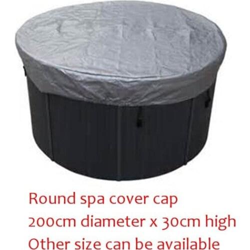 ROUND spa cover cap diameter 200cm x 30cm high Other Size can be available
