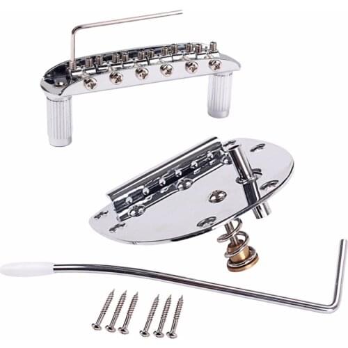 Guitar Tremolo System Bridge Tailpiece For JP Musta Jazzmast Jagu FD Mexico Electric Parts