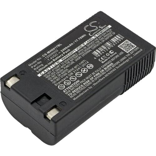 Cameron Sino Barcode Scanner Replacement Li-ion Battery 2400mAh For Teklogix 603, 6032, 6039, 605 Free Tools