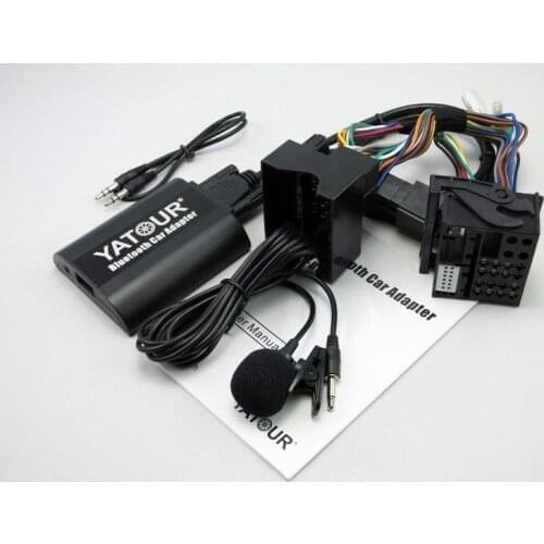 Yatour YTBTA Bluetooth AUX Kit for Renault VDO/Blaupunkt 12pin fakra Wireless A2DP Playback Hands-free Phone Call Car Adapter