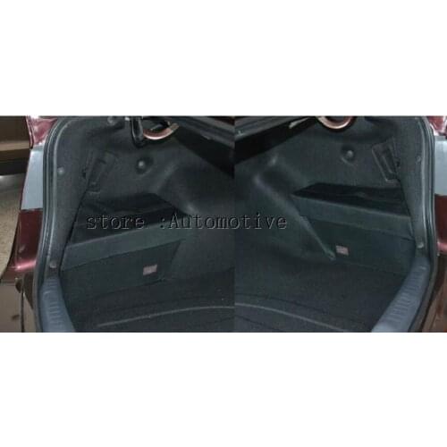 2009-2012 For KIA Cerato/Forte High quality PE plate Non-woven fabrics Trunk store content box