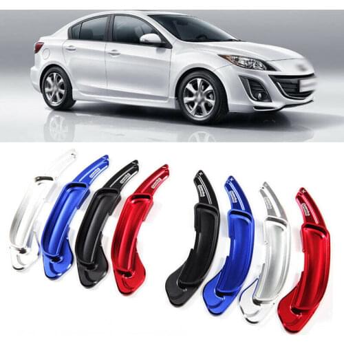 Savanini Alloy Add-On Steering Wheel DSG Paddle Shifters Extension For Mazda 3 2011-2016