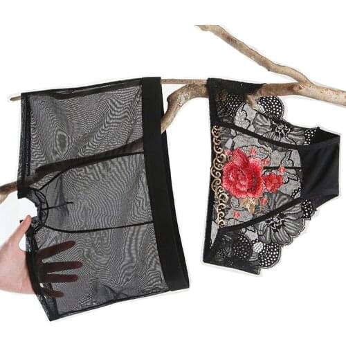 2020 New Couples Underwear Mens Boxers And Womens Underwear Mens Sexy Shorts Mens and Womens Lace Panties Couples Briefs