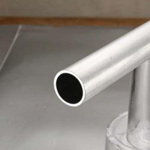 Aluminum Alloy Tube Hollow Hard Al Pipe Many Sizes Lengths Aluminum Alloy Pipe OD 8-60mm ID 4-50mm Wall 1mm Rod
