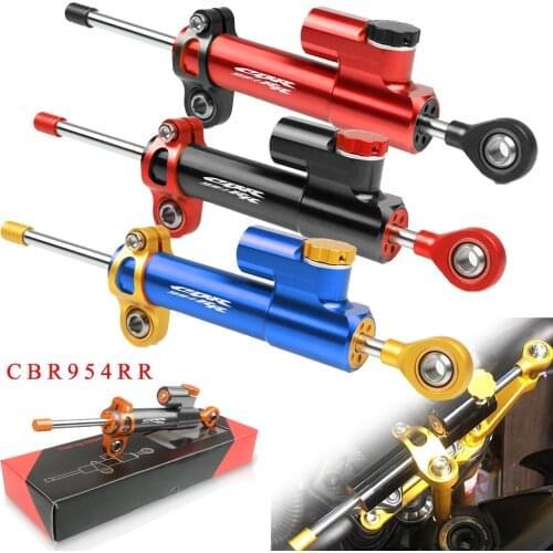 For HONDA CBR954RR CBR954 RR CBR 954 RR 2002-2003 Universal Motorcycle CNC Adjustable Steering Damper Stabilizer CBR 954RR