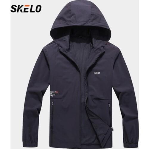 2021 Mens New Single-Layer Outdoor Jacket Windproof And Waterproof Mountaineering Suit Sports Casual Jacket