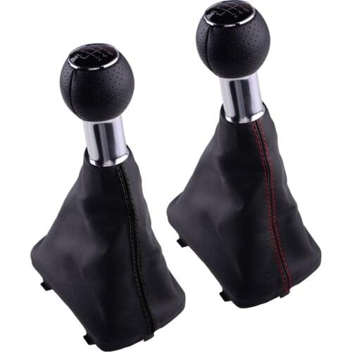 6 Speed Gear Shift Knob Gaiter Boot Fit For Audi A3 S3 2008 2007 2006 2005 2004 8L0863278BJ