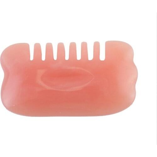 7 Pcs Scraping Massage Tool Kits Spa Skin Facial Natural Resin Scraper Board Healing Stone Set can CSV