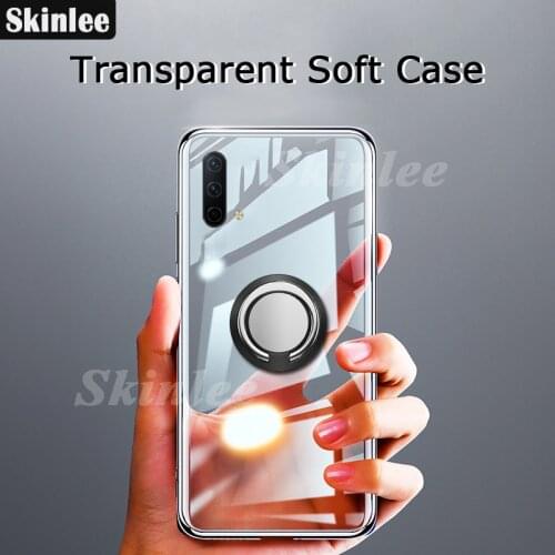 Skinlee For OnePlus Nord CE 5G Case Official Original Shockproof With Ring Holder Clear Cover For One Plus Nord CE Case 2 N200