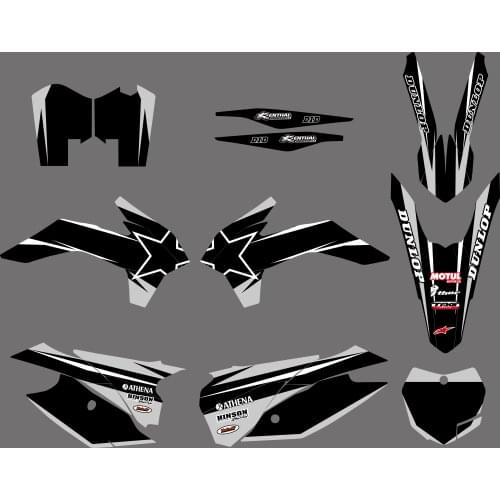 NICECNC Motorcycle Decal And Sticker Kit For KTM 125 150 200 250 300 350 450 500 SX SXF XC XC-F XC-W XCF-W EXC EXCF 2013-2015