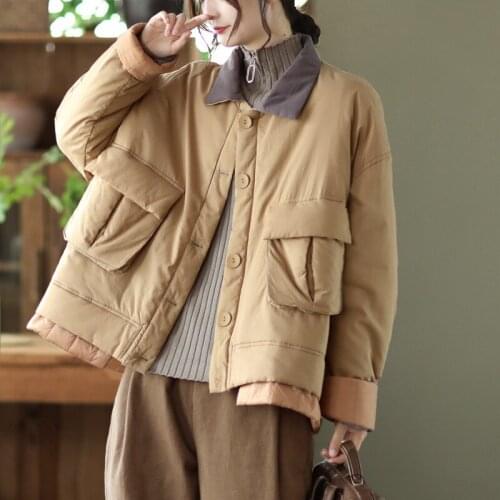 Женские пуховики QPFJQD China At AliExpress