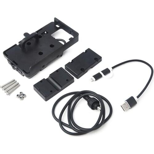 For BMW R1200GS r1200 GS Handheld GPS Navigator USB Charger Motorcycle Phone Navigation Holder Africa Twin CRF1000L ADV 800GS