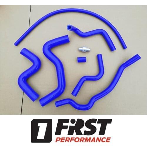 Silicone Radiator Coolant Heater Hose For Peugeot 206 1.6L 16V MT 1998-2007