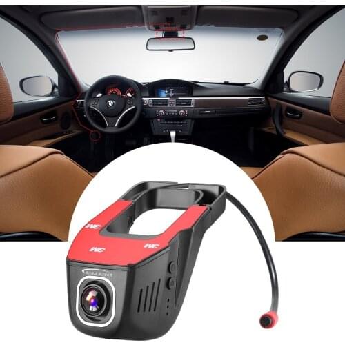 Full HD 1080P Dash Cam Video Recorder Driving For Car DVR Camera WiFi Cycle Recording Night Wide Angle Dashcam Video Registrar