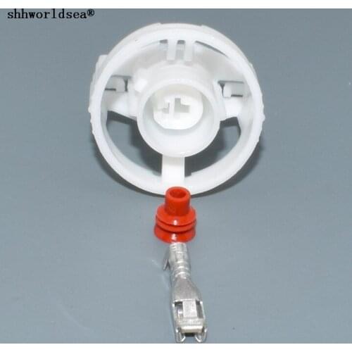 Worldgolden 1pin 2.8mm female auto electric plastic plug wiring harness cable unseals connector