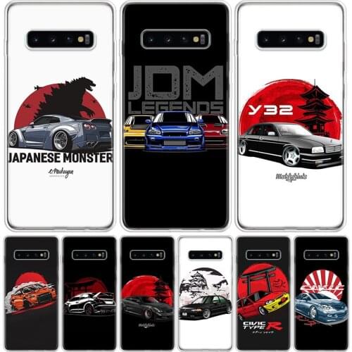 Tokoy Japan JDM Sports Car Cover Phone Case For Samsung Galaxy A51 A71 A50 A10 A20E A30 A40 A70 M30S A01 A21 A6 A7 A8 A9 Plus