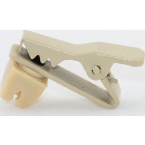 TC-10 TAN Clip for Lapel microphone Wire Holder of Microphone Handfree Collar Clips 100PCS/LOT
