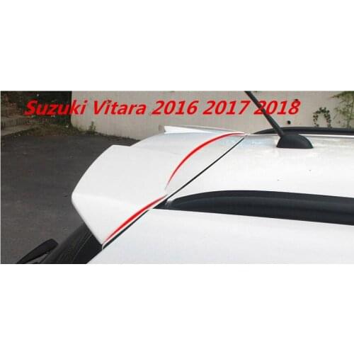 ABS Paint Car Rear Wing Trunk Lip Spoilers Fits For Suzuki Vitara 2016 2017 2018