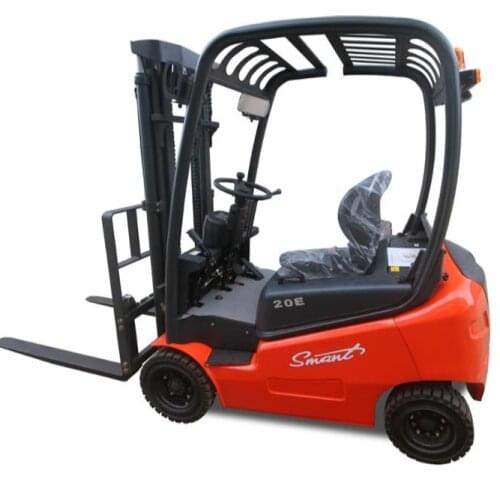 Hydraulic Electric Forklift 2Ton Four Wheels Stacker Trucks SYNBON Machine