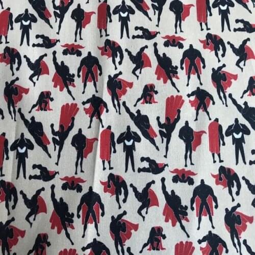 Cotton fabrics, fabric by meters, superhero fabric, mask fabric, poplin, printed fabrics, PERTEX textile
