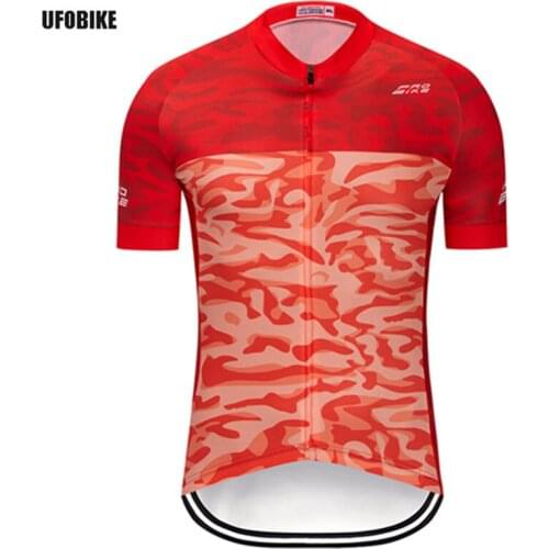 UFOBIKE Summer Cycling Jersey Men Bike Maillot Ciclismo Riding Mountain Race Bicycle Wear Tops Bike Clothing
