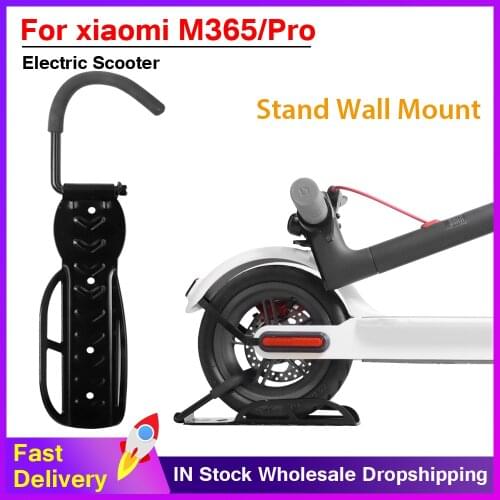 Bike Wall Mount Hanger Steel Wall Stand Holder Powerful Load For Xiaomi M365 Electric Scooter Mount Stands Wall Parking Racks