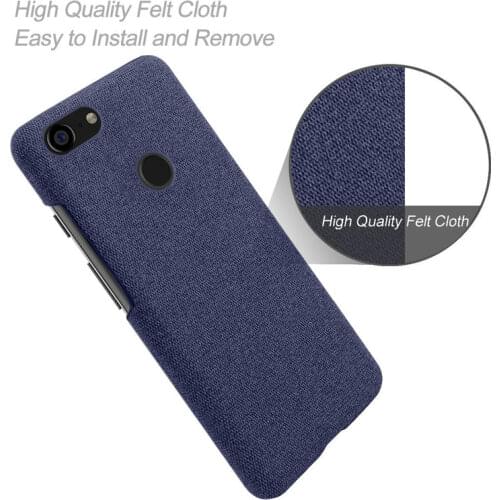 Suitable for Google Pixel 3XL 3AXL 4A mobile phone shell cloth pattern sticker anti-fall protective cover