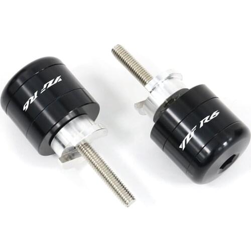 Fit For Yamaha YZF R6 2006-2020 YZF R6 Motorcycle Handlebar Grips Bar End Cap Covers Plugs