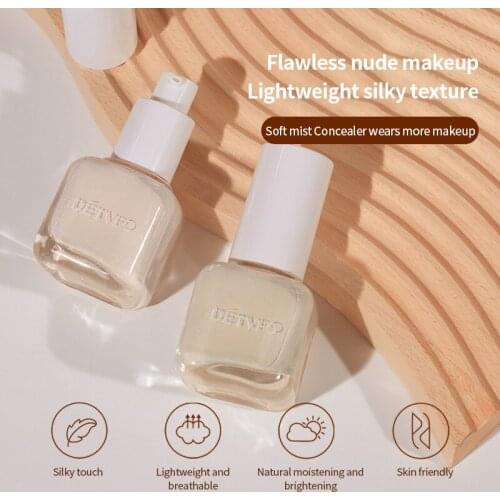 Clear Cream BB Cream Foundation Liquid Concealer Moisturizing Brighten Skin Color Isolation CC Cream Makeup QBMY