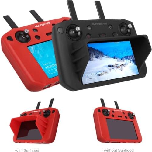 Silicone Protective Cover with Sunhood Of Remote Control For DJI MAVIC 2Pro&Zoom Smart Controller Accessorie Elegent,Anti Dirty