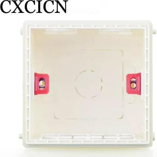 Cassette Switch Socket Junction Box Hidden Concealed Internal Mounting Box for 86 Type