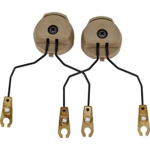 Tactical MSA SORDIN headset accessories Fast helmet ARC OPS-CORE track adapter sordin bracket for hunting tactical headset DE