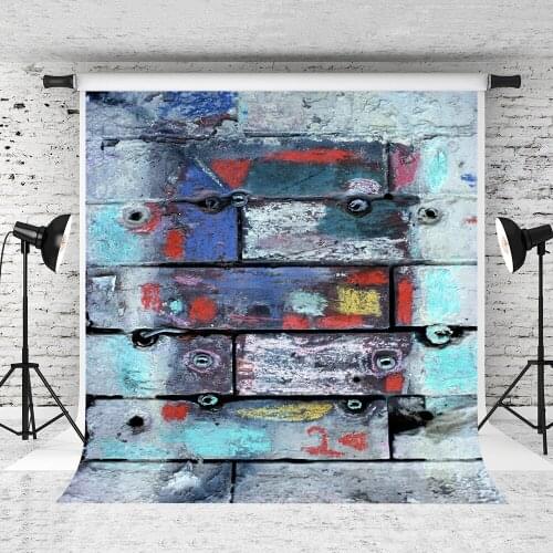 VinylBDS Portrait Backdrops Children Backgrounds Fotografia Graffiti Wood Backdrops For Photography Photo Studio Wall Backdrops