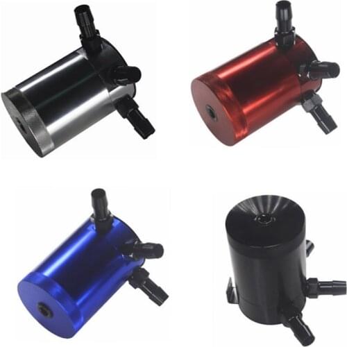 High Quality Universal BAFFLED 3-PORT OIL CATCH CAN / TANK / AIR-OIL SEPARATOR