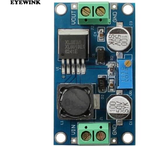 XL6019 module DC-DC boost power supply module regulated power supply module output adjusta boost board