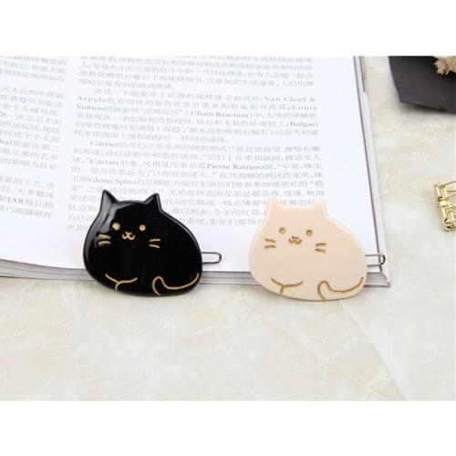 Cute cat animal hairclips barrettes hairgrips headwear hair accessories
