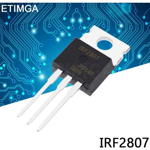 10PCS/LOT IRF2807PBF TO-220 IRF2807 TO220 new MOS FET transistor