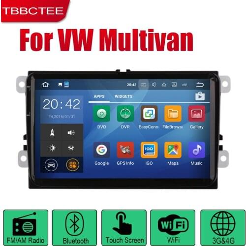 TBBCTEE Auto Radio 2 Din Android Car Player For Volkswagen VW Multivan 2010~2018 GPS Navigation BT Wifi Map Multimedia system