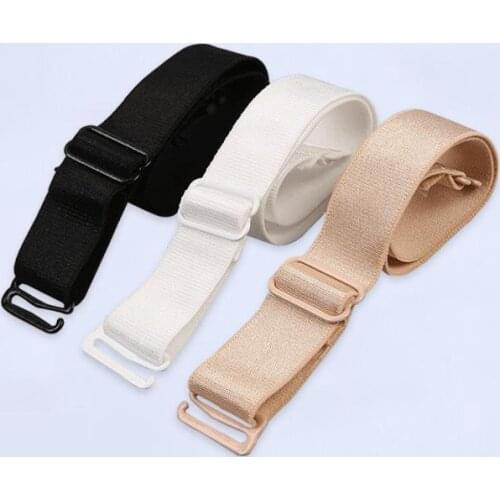 1cm 1.2cm 1.5cm 2cm Underwear Shoulder Strap Women Bra Transparent Invisible Bra Straps Basic Color Skin White Black