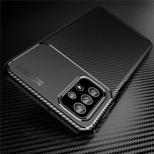 A32 Case Carbon Fiber Silicone Case for Samsung Galaxy A32 A 32 32A Samsun 4G 5G Soft TPU Shockproof Back Bumper Cover coque