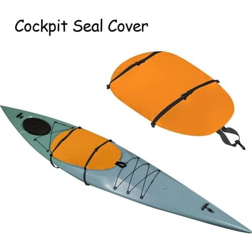Kayak Cockpit Cover Kayak Seat Covers Seal Cockpit Protector Adjustable Cover Shield Canoe PROTECT KAYAK Equipments
