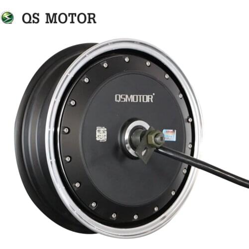QS Motor 13*3.5inch 4000W 273 V3 high power hot sale BLDC gearless motor in-wheel hub motor for ectric scooter
