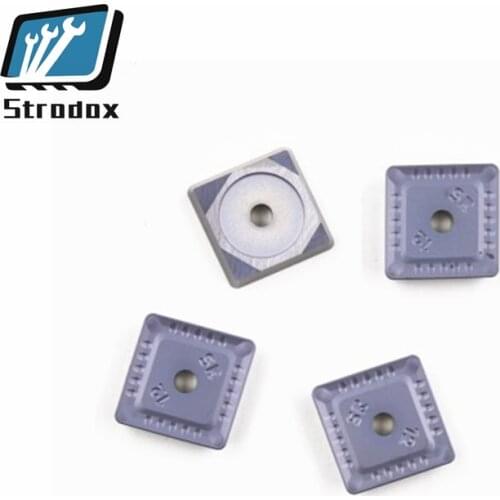 5 PCS carbide milling cutter SOET150412SR PM2080 Diamond-shaped three-sided edge CNC milling blade steel cast iron cutter head