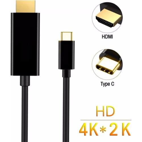 USB type-c to hdmi conversion cable Type c TO HDMI conversion cable 4K 1.8 meters