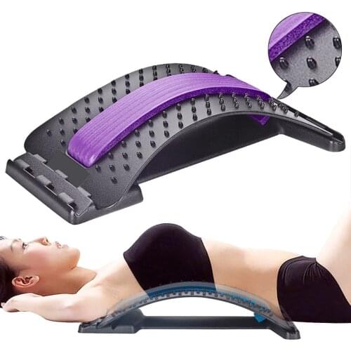 Massage Stretcher Body Muscles Press To Release Pressure Relieve Fatigue Relieve Spine Pain Adjustable Waist Massager