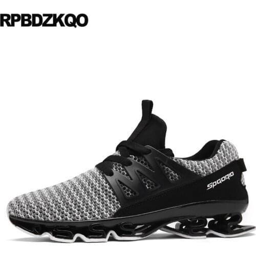 Walking Black Comfort Spring Slip Resistant Trainers Sneakers Breathable 2017 New Men Flats Autumn Spring Fashion Popular