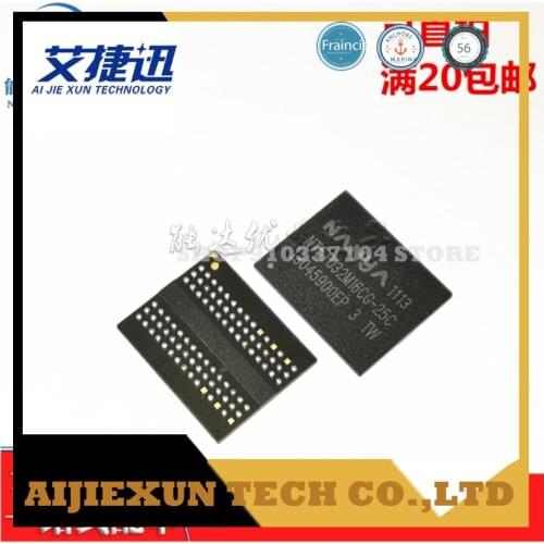 10pcs/lot NT5TU32M16CG-25 BGA Memory IC CHIPS NEW AND ORIGIANL